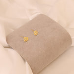 925 Sterling Silver Heart Eyes Studs