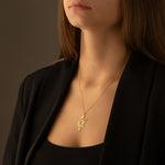 925 Sterling Silver Om Breathe Necklace