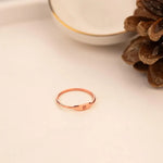 925 Sterling Silver Initial Bar Ring