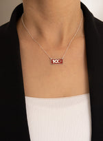 925 Sterling Silver 100. Yıl Necklace