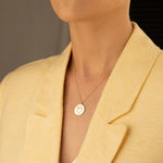 925 Sterling Silver Woman And Dog Necklace