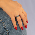 925 Sterling Silver Personalized Viking Rune Ring