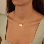 925 Sterling Silver Time Necklace