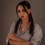 925 Sterling Silver Ellie'S Tattoo Necklace
