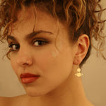 925 Sterling Silver Handmade Saturn Earring