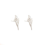 925 Sterling Silver Birth Flower Studs