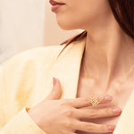 925 Sterling Silver Heart Two Initial Necklace