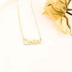 925 Sterling Silver Isim Necklace 3
