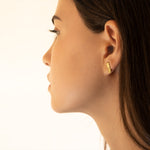 925 Sterling Silver Tiny Peace Pineapple Earrings