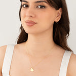 925 Sterling Silver Heart Initial Necklace