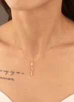 925 Sterling Silver Birth Flower Necklace,