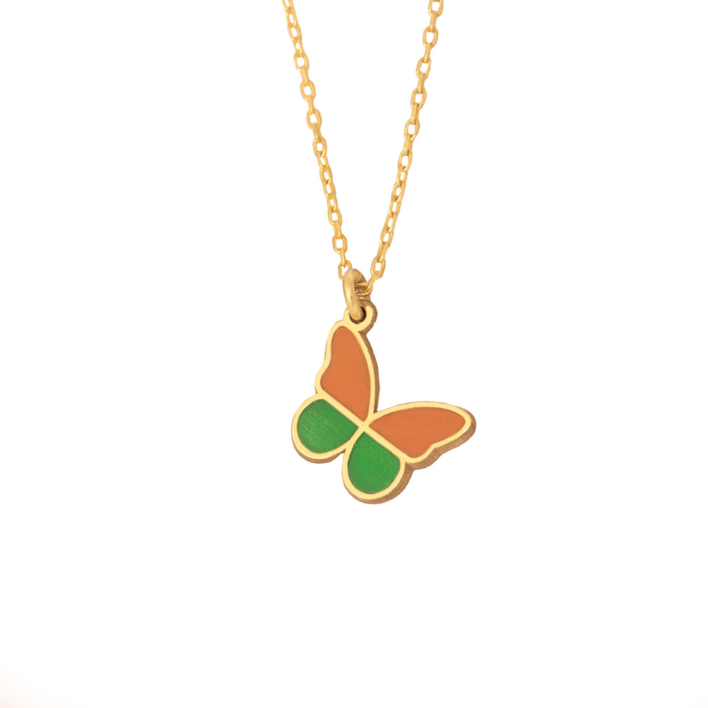 925 Sterling Silver Butterfly Necklace