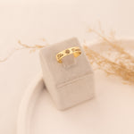 925 Sterling Silver Two Name And Paw & Name Ring 4Mm
