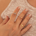 925 Sterling Silver Tiny Baby Elephant Ring