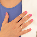 925 Sterling Silver Bow Ring