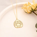 925 Sterling Silver Buda Heykel Necklace