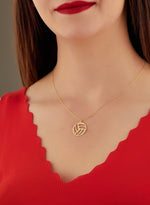 925 Sterling Silver Volleyball Charm Necklace