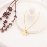 925 Sterling Silver Heart Initial Necklace