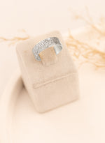 925 Sterling Silver Fingerprint Ring