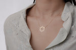 925 Sterling Silver Crown Chakra Necklace