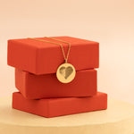 925 Sterling Silver Fingerprint Heart Pendant