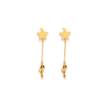 925 Sterling Silver Christmas Tree Dangle And Drope Earrings