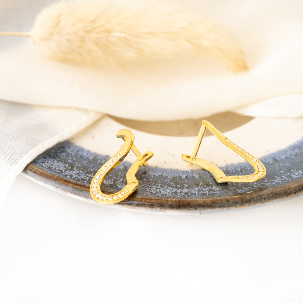 925 Sterling Silver Infinity Spiral Earrings