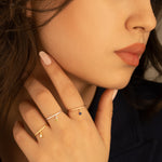 925 Sterling Silver Birthstone Ring