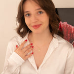 925 Sterling Silver Birth Flower Necklace