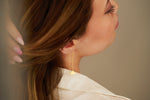 925 Sterling Silver Threader Chain Cloud Earrings