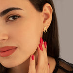 925 Sterling Silver Hamsa Studs 437