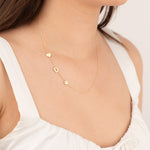 925 Sterling Silver Heart, Letter, Paw Necklace