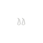 925 Sterling Silver Triangle Earring