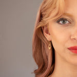 925 Sterling Silver Hamsa Earrings