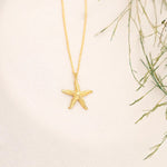 925 Sterling Silver Deni̇z Stari Necklace