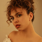 925 Sterling Silver Triangle Earring