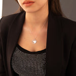 925 Sterling Silver Ezra Symbol Necklace