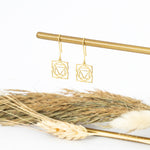 925 Sterling Silver Root Chakra Earring