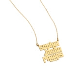 925 Sterling Silver Gta Name Necklace
