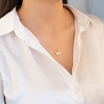 925 Sterling Silver Traditional Torii Gate Name Necklace