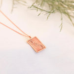 925 Sterling Silver Dad Yazılı Kişiselleştirilebilir Necklace
