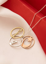 925 Sterling Silver Hoop K.Atatürk, Crescent & Star, Kocatepe