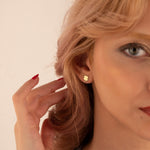 925 Sterling Silver 4 Leaf Clover Studs