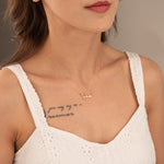 925 Sterling Silver Arabic Name Necklace