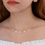 925 Sterling Silver Personalised Initial Name (Halley)