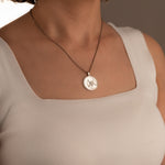 925 Sterling Silver Atatürk Ay Kazımalı Necklace