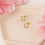 925 Sterling Silver Poker Chip Studs