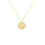 925 Sterling Silver Ic Xc Ni Ka Di̇sc Kazimali Haç Necklace