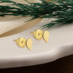 925 Sterling Silver Teardrop Stud Earrings
