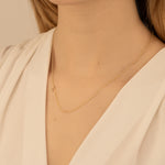 925 Sterling Silver Greek Initial Necklace
